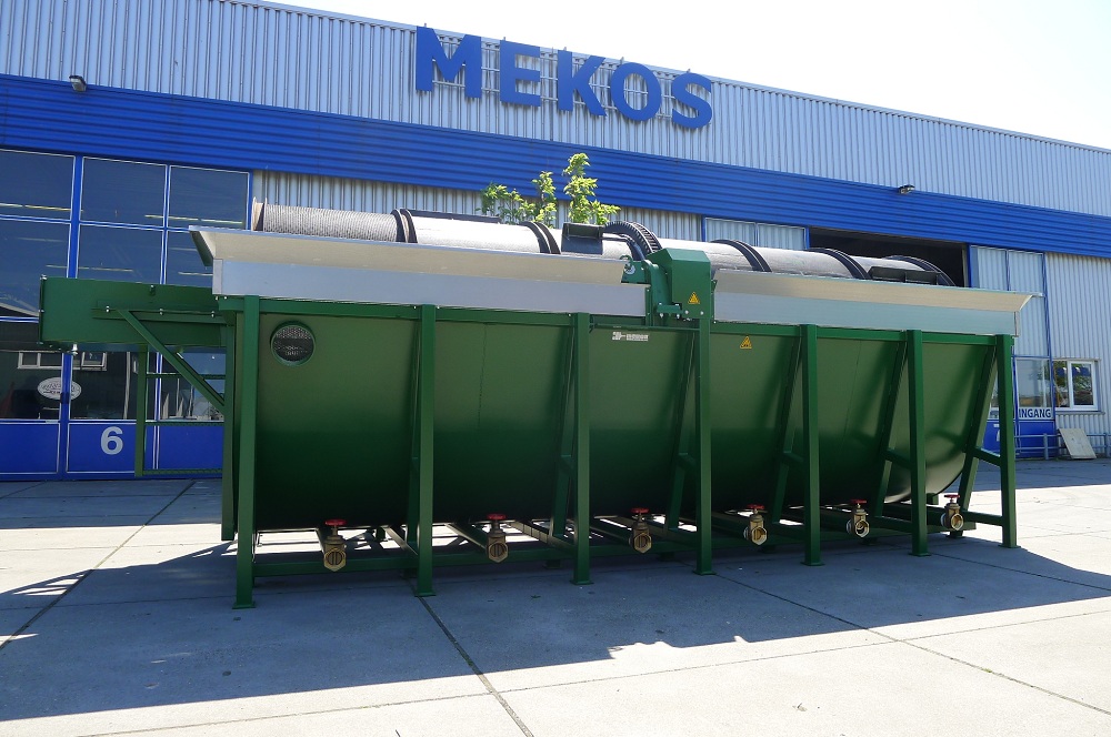 Spoel en sorteertrommels