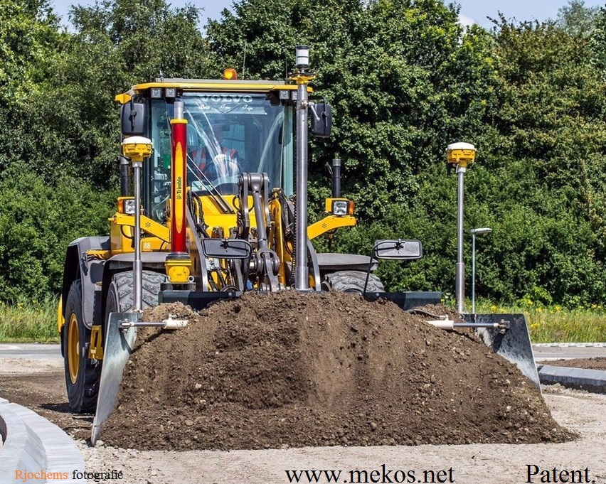 Mekos dozerblad in actie......