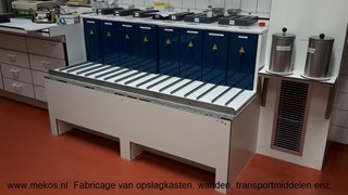 straling radioatief opslagkast cyclotron nucleaire geneeskunde radiation shielding hot cell medische isotopen mekos