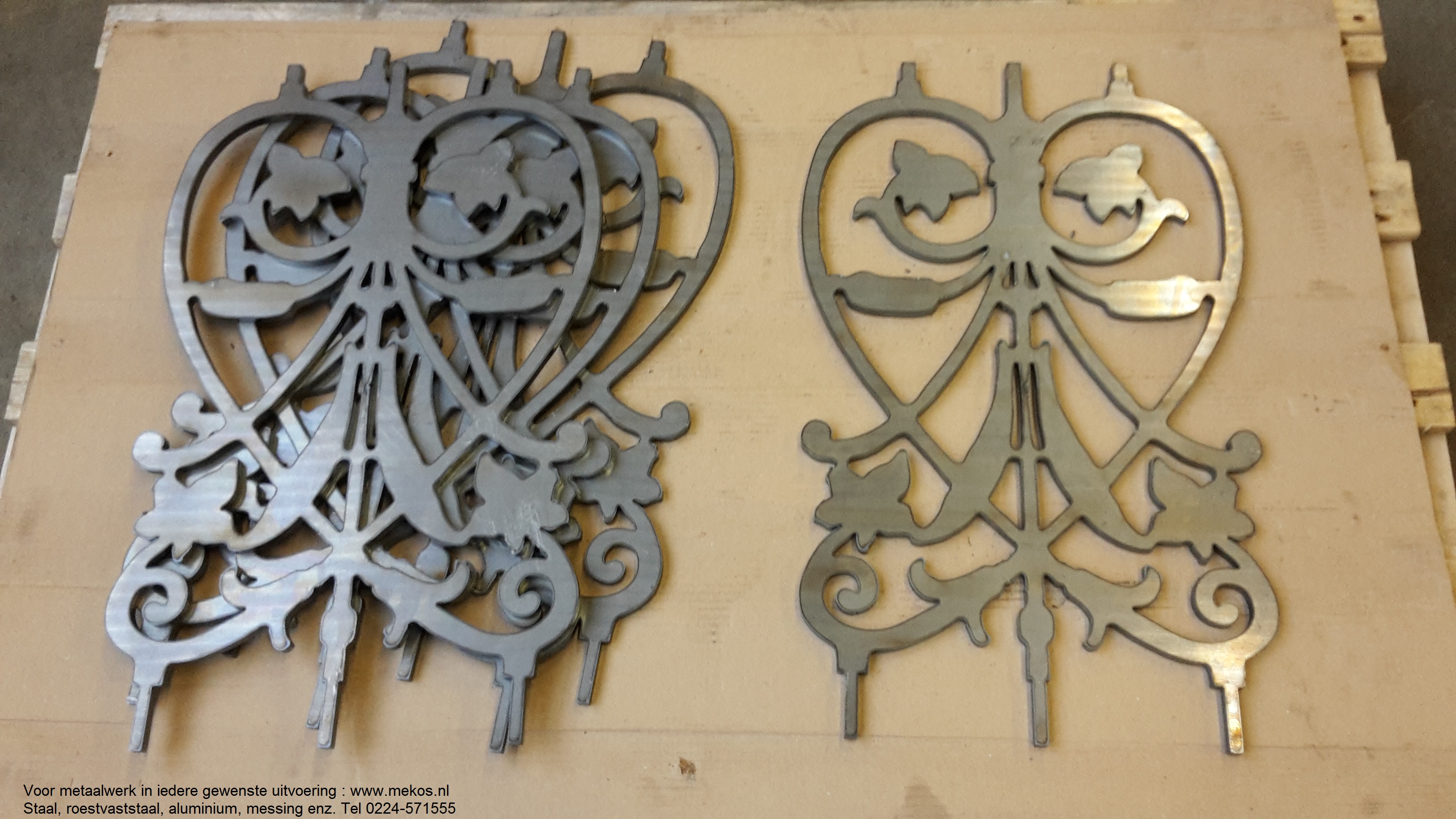 Kunstwerken en sier metaalwerk ?  dan naar mekos schagerbrug....