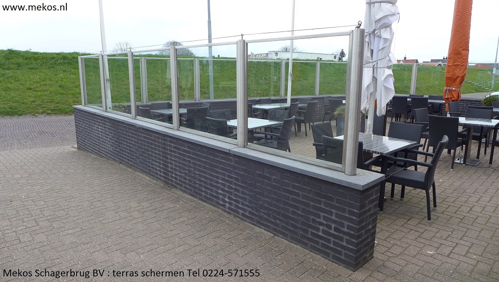 Terras schermen ?  dan naar Mekos schagerbrug