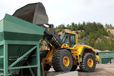 constructiewerken, slijtdelen enz