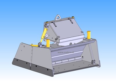 Leveler met opschepbak