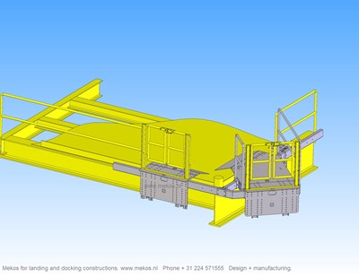 gangway docking landing constructions mekos schagerbrug